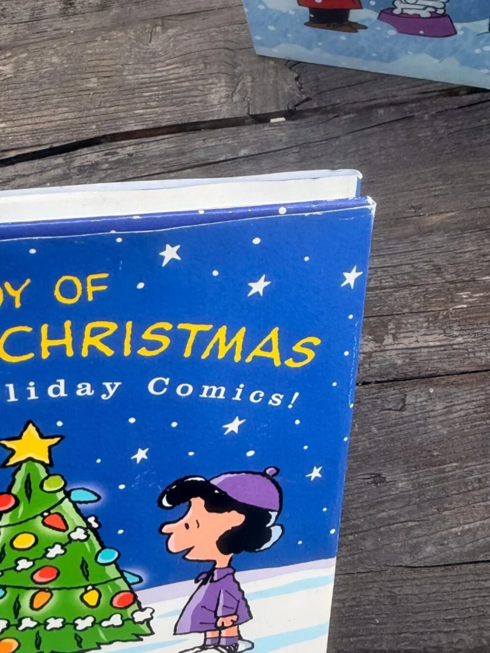 Hallmark The Joy of Peanuts Christmas 50 Years of Holiday Comics Snoopy Art LOT
